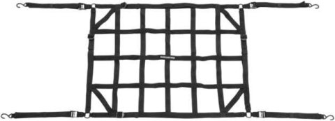 Kuryakyn Backrest Accessories 506543 Security & Transport TAKRAK CARGO NET FOR SXS BLK