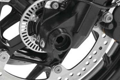 Kuryakyn Powersports Axle Sliders 430022 LODESTAR FRONT AXLE SLIDER BLK