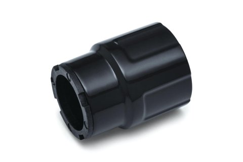 Kuryakyn Precision Heel Shift Eliminators 6433 Foot Controls, Percision, Peg Eliminator, Aluminum, Gloss Black, Harley-Davidson®, Each