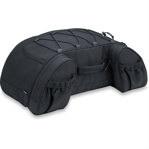 Kuryakyn Momentum Hitchhiker Trunk Rack Bags 5281 Bags, Hitchhiker, 1,200 Denier, Black, Universal, Each