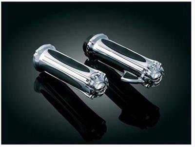 Kuryakyn Zombie Throttle Bosses 6286 Assist, Boss, Aluminum, Chrome, Each