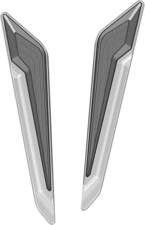 Kuryakyn Light Bars, Pods and Fog Lights 3252 OMNI LED FORK INSERTS CHR