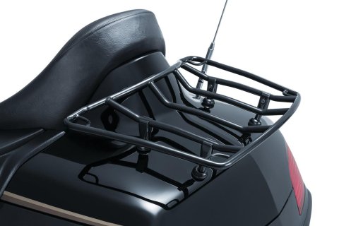 Kuryakyn Multi-Rack Adjustable Trunk Luggage Racks 7149 Rack, Rack, Steel, Black, 21 in. Width, 12 in. Length, Each