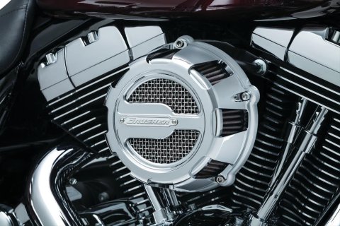 Kuryakyn Air Cleaners 9387 MAVERICK A/C ECE COMP CHR