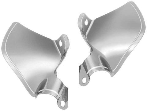Kuryakyn Saddle Shields Heat Deflectors 5789 Engine Shields, Deflectors, Seat Front Edge Location, Reflective Smoke, Harley-Davidson®, Pair
