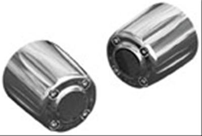 Kuryakyn Grip End Weights 6238 Weights, Aluminum, Chrome, Pair