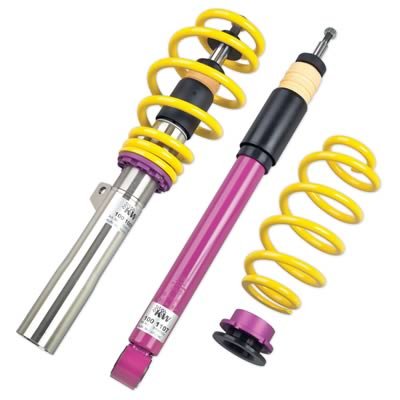 KW Variant 1 Coilover Kits for 2003-2008 350Z, 2003-2007 G35 - 10285002 Springs/Struts, 1, Natural, Purple, Yellow, Front and Rear, Nissan, V6, Kit