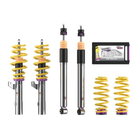 KW Variant 3 Coilover Kits 352800CC Kit V3, VW Golf VII R, with DCC