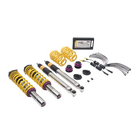 KW Variant 3 Coilover Kits 352100AW Kit, V3 fits Audi A4 (B9) Sedan 2WD with electronic dampers