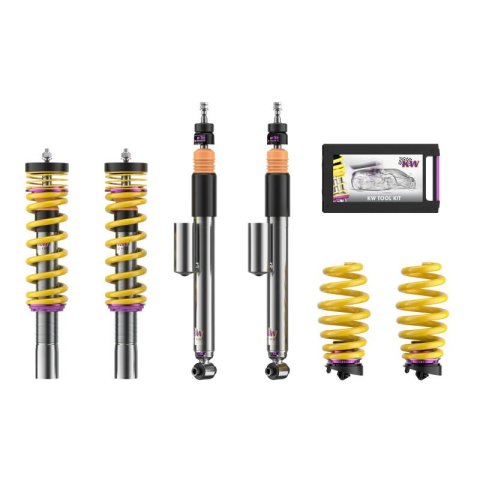 KW Variant 3 Coilover Kits 352100BV Kit, V3, Audi S5 Sportback; with EDC