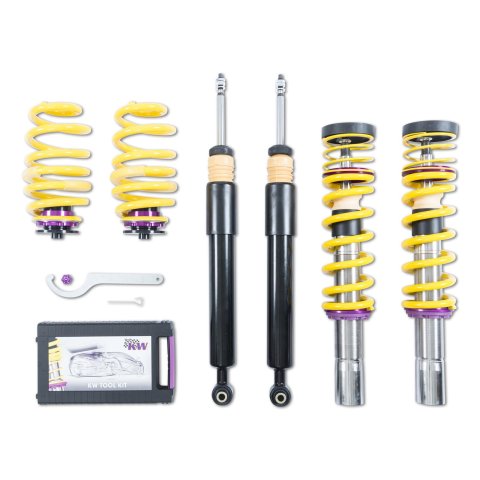 KW Variant 1 Coilover Kits for 2017-2020 A4 - 102100AV Kit, V1, Audi (B9) Sedan 2WD w/o EDC; 50mm?