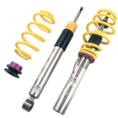 KW Variant 2 Coilover Kits for 2005-2011 ELISE - 15269501 Springs/Struts, 2, Natural/Yellow, Front and Rear, Lotus, Elise, L4, Kit