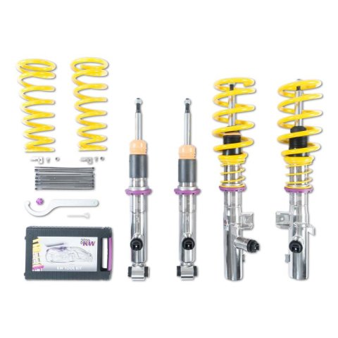 DDC Plug and Play Coilover Kits 39020032 Kit, & Kit, BMW X3, X4 (F25, F26), with EDC
