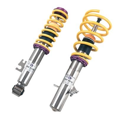 KW Variant 1 Coilover Kits 10220050 Springs/Struts, 1, Natural, Purple, Yellow, Front and Rear, Mini, Cooper, L4, Kit