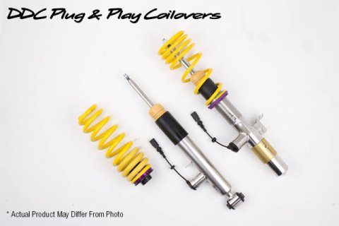 KW Club Sport Coilover Kits 39025014 Kit, DDC Plug & Play Kit, C-Class (W204) C300/C350 Sedan, Coupe RWD; with electronic dampers