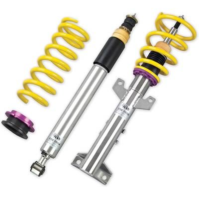 KW Variant 3 Coilover Kits 35225029 Coilovers, Front and Rear, Twin-Tube, Stainless Steel, Mercedes-Benz E-Class, Kit