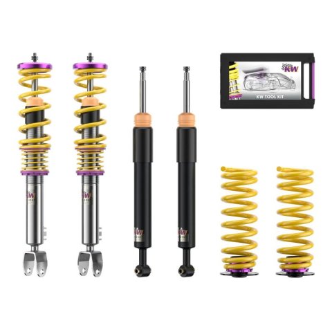 KW Variant 1 Coilover Kits 10225073 Kit, V1, Mercedes C Class (W205) Sedan, Coupe; RWD