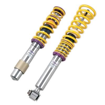 KW Variant 2 Coilover Kits 15220022 Springs/Struts, 2, Natural/Yellow, Front and Rear, BMW, Passenger Car, L4/L6, Kit