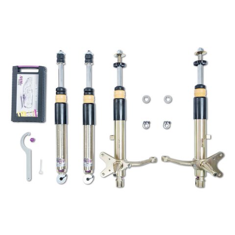 KW Variant 3 Coilover Kits 35271076 Suspension Handling Packages V3, Damper Kit V3, Porsche 911 E, 911 S, 911 T; F-body 1967-73