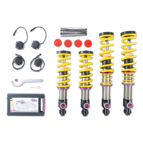 KW Suspensions Electronic Stability System Control Modules 3A72500C Coilover Kit V4 Bundle Mercedes AMG GT R; Coupe; including ESC