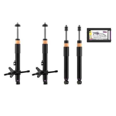 KW Variant 3 Coilover Kits 35271061 Kit, 3, Twin-tube Shocks, Front/Rear, Porsche, Kit