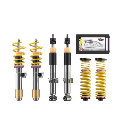 KW Suspensions Coilover Kits 352200EB V3 Kit Bundle, BMW M3 (G80); M4 (G82); 2WD; incl Comp.