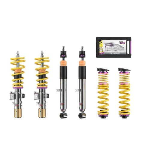 KW Variant 3 Coilover Kits 352200CK Kit V3, BMW 330i G20 2WD Sedan with electronic dampers