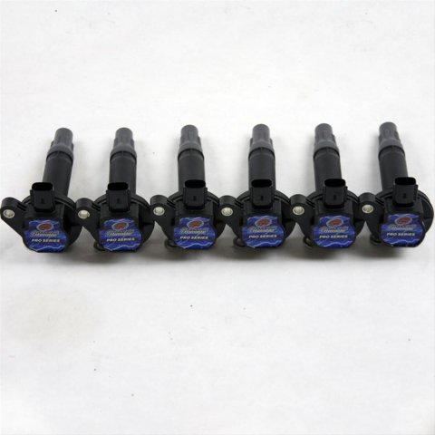Granatelli Motor Sports Pro Series Coil Packs 26-0520CP Ignition Coil, Series, Pack, 65,000 V, Black, Ford, Set of 6