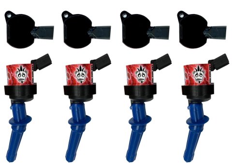 Granatelli Motor Sports Malevolent Coil Packs 28-1697SCM Igntion Coil, 1997-2004 Series Ford 4.6/5.4L "2V Eng" Cars, Trucks & SUVs Hi-Perf Kit 70,000 Volts