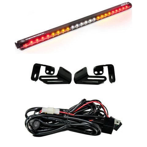 Baja Designs - Powersports Taillights for 2018 WILDCAT XX 447832 Tail light, RTL 30 inch Rear Tail Light Kit 18 Wildcat No Turn Signal Clear