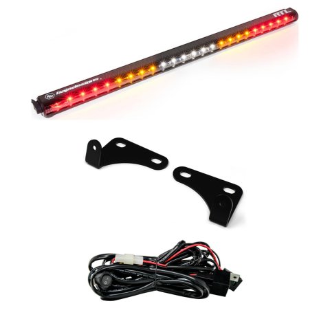 Baja Designs Powersports Taillights 447811 Tail light, Polaris RZR 15-18 2 Seat 30 Inch RTL Rear Light Bar with Bracket Kit