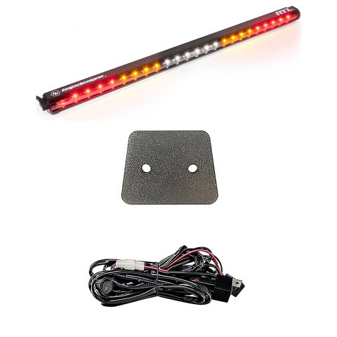 Baja Designs Powersports Taillights 447808 Tail light, Honda Talon 2019 2-Seater 30 inch RTL-S Rear Light Bar with Bracket Kit