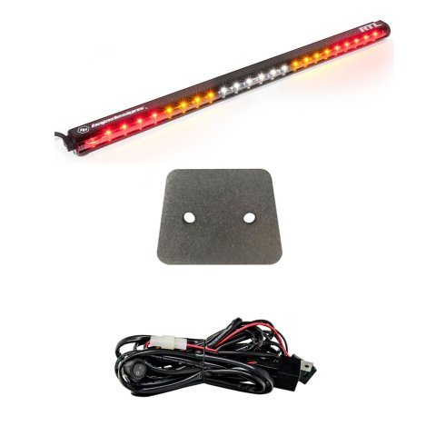 Baja Designs Powersports Taillights 447807 Tail light, Honda Talon 2019 2-Seater 30 Inch RTL Rear Light Bar with Bracket Kit