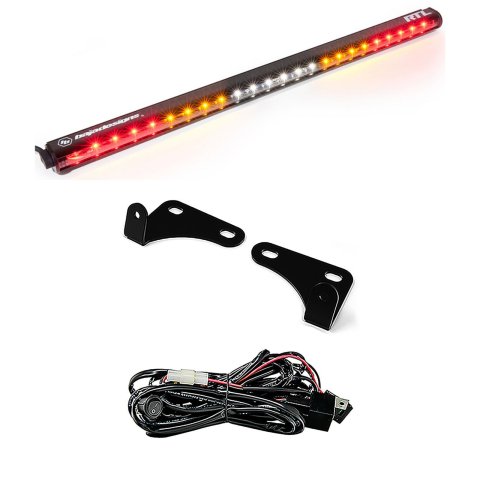 Baja Designs Powersports Taillights 447812 Tail light, Polaris RZR 15-18 2 Seat 30 Inch RTL-S Rear Light Bar with Bracket Kit