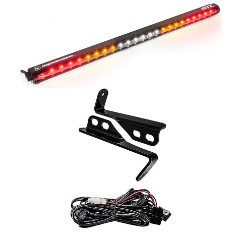 Baja Designs Powersports Taillights 447816 Tail light, Polaris RZR 15-18 4 Seat 30 Inch RTL-S Rear Light Bar with Bracket Kit