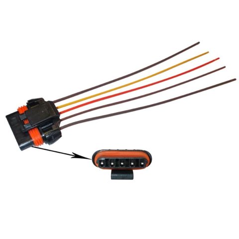 Bostech Harness Connectors WH02869 Fuel Injection Connector,