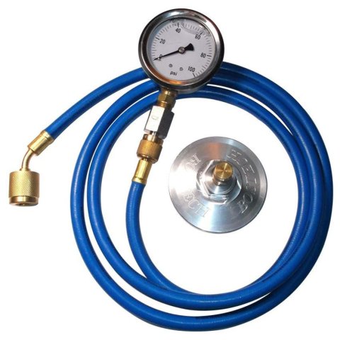 Bostech Fuel Filter Cap Pressure Test Kits DEC020976 Test, Analog Gauge Included, Ford, Kit