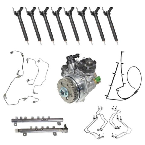 Bostech Auto Fuel System Plumbing Kits DEK016616 GM 6.6L Duramax LML Contamination Kit 2011-2016