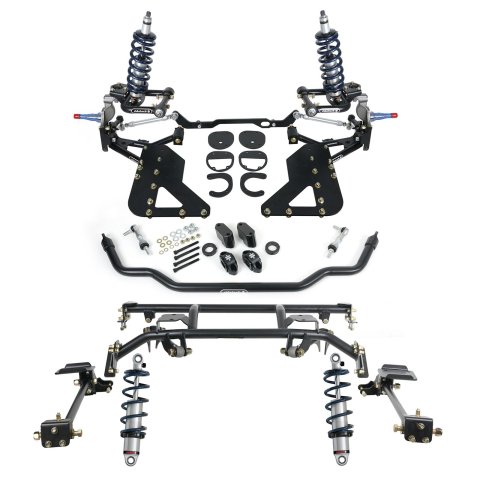 RideTech 1962-67 Chevy II/Nova Complete TQ Series Coilover Systems for 1962-1967 CHEVY II - 11250301 Suspension Package, Complete, 4-Link, Coilover, II/Nova, Kit