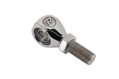 RideTech R-Joints 90012771 Rod Ends, R-Joint, 3/4 in.-16 RH Threads, 2-Piece, 1.80 in. Thread Length, 0.625 in. Bore, 1.75 in. Head Diameter, Stainless Steel, Polished, Each