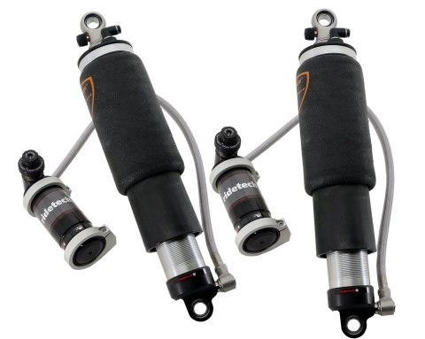 RideTech Suspension Kits, Air Springs 24350805 System, TQ Series ShockWaves , 5 in travel, 5 in dia. Rolling sleeve, .625 bearing/2" Stud