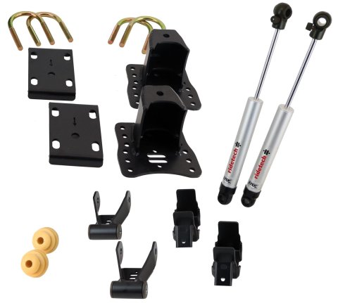 RideTech StreetGrip Suspension Systems 11710110 Handling System, Lowering System, 3.0 - 4.0 in, Front 4 - 5.5 in Rear Chevy, Kit