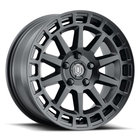 ICON Alloys Wheels 7117805060SB WHEEL JOURNEY SAT BLK - 17 X 8 / 5 X 100 / 38 MM / 6" BS