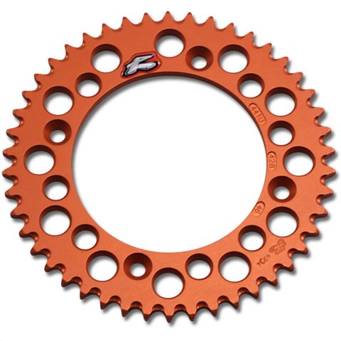 Renthal Ultralight Rear Sprockets 491--415-40P-OR REAR SPRKT ORG 415-40