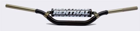 Renthal Twinwall Handlebars 922-01-BK-07-185 Handlebars, Twinwall, RC High Style, Aluminum, Black Anodized, 1.125 in. Diameter, 31.575 in. Width, Each