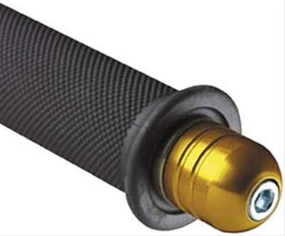 Renthal End Plugs E189 Handlebar Ends, Plugs, Aluminum, Gold Anodized, 7/8 in., 1 1/8 in., Pair
