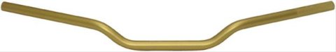 Renthal 7/8 in. Handlebars 755-01-GO Handlebars, Road Medium Style, Aluminum, Gold Anodized, Diameter, 28.543 Width, Each
