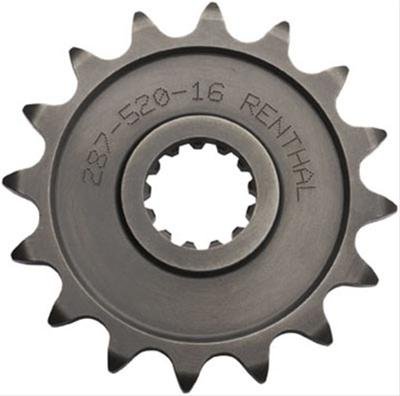 Renthal Standard Front Sprockets 344--520-14P Sprocket, Front, Steel, Black, 14-Tooth, 520 Chain Size, Ducati, Each