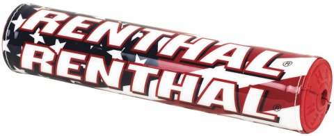 Renthal SX Bar Pads P319 10" BAR PAD USA/RED FOAM