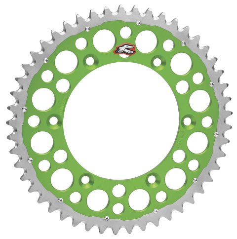 Renthal Twinring Sprockets 1120-520-51GPGN RENT REAR TWINRING 520-51